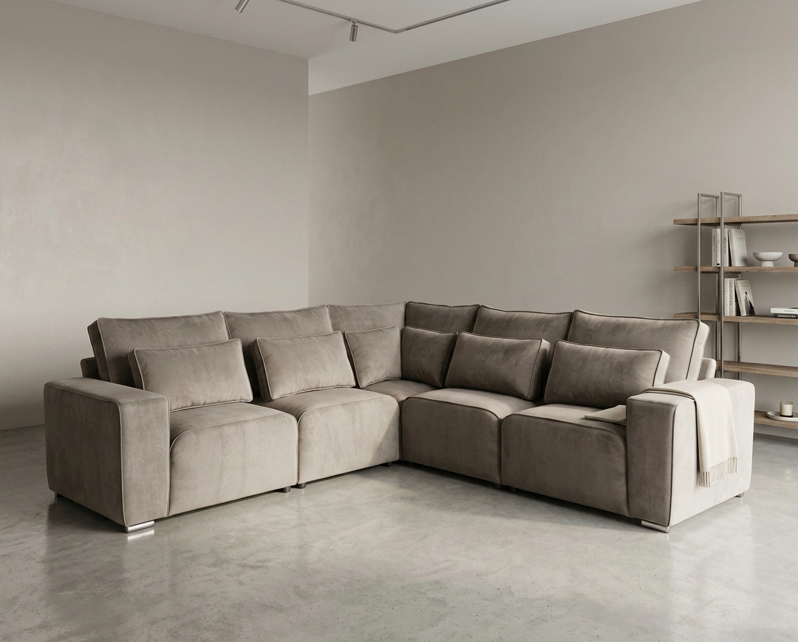 Camden Corner Sofa – Modern Deep-Seated Luxury Sectional