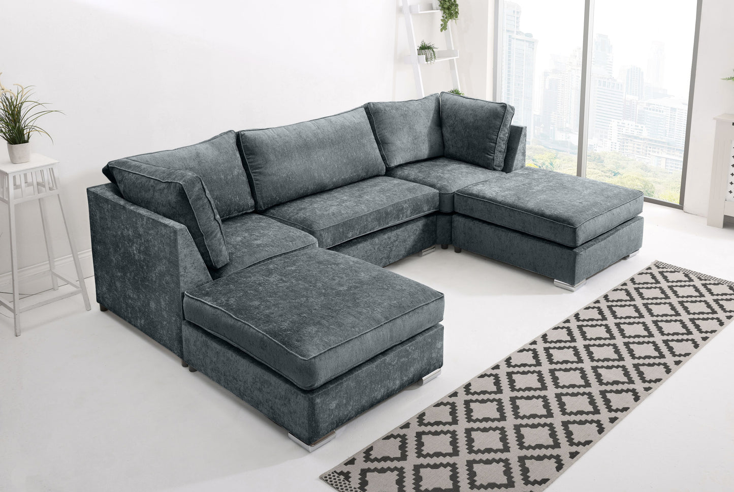 Lux U Shape - Chenille