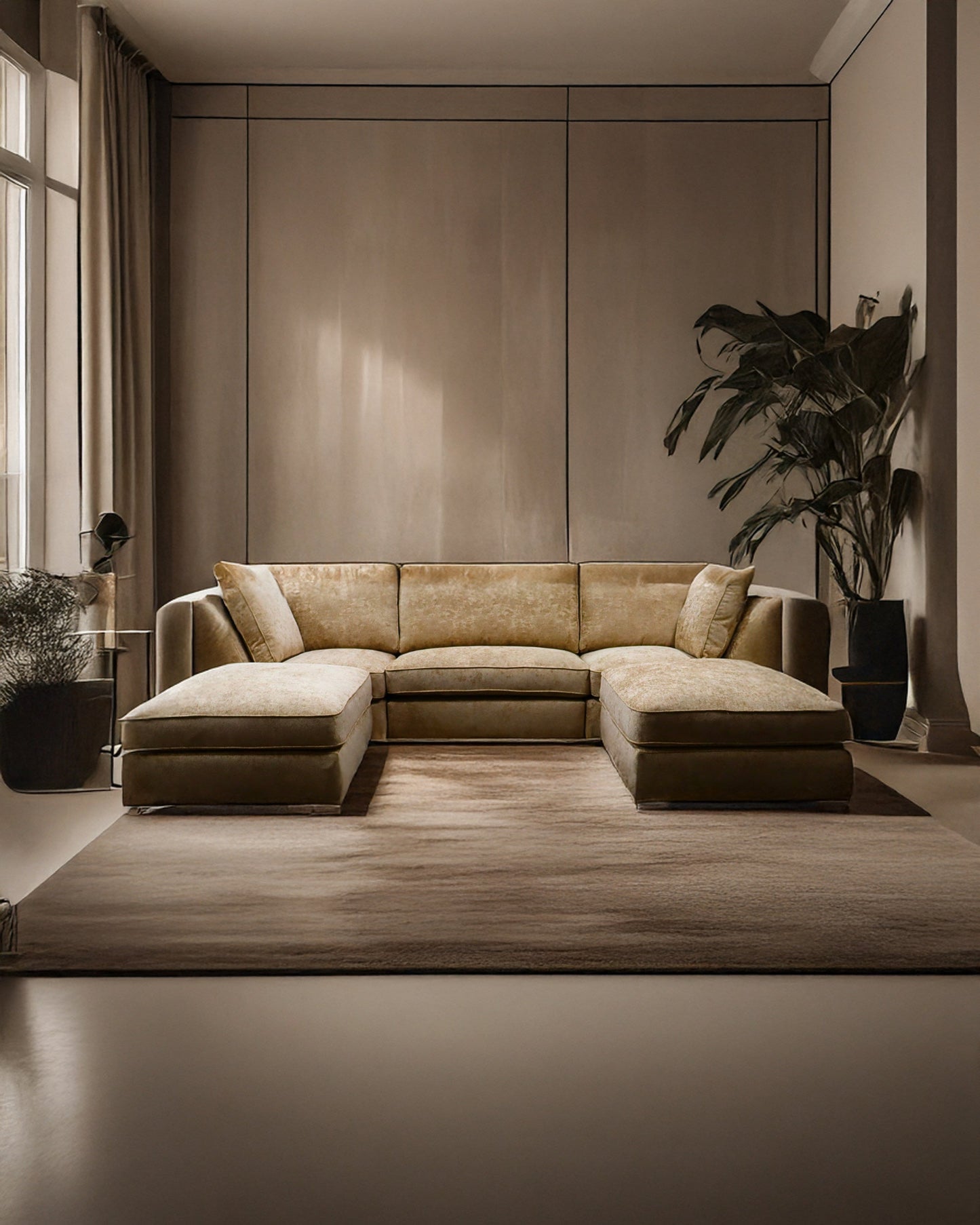Valeri U-Shaped-Sofa