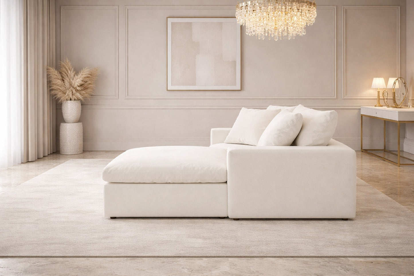 Cloud Corner Sofa Footstool End