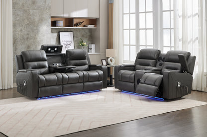 Bolero - 3 Seater - Leather Recliner