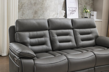 Omanto - 2 Seater - Leather Recliner
