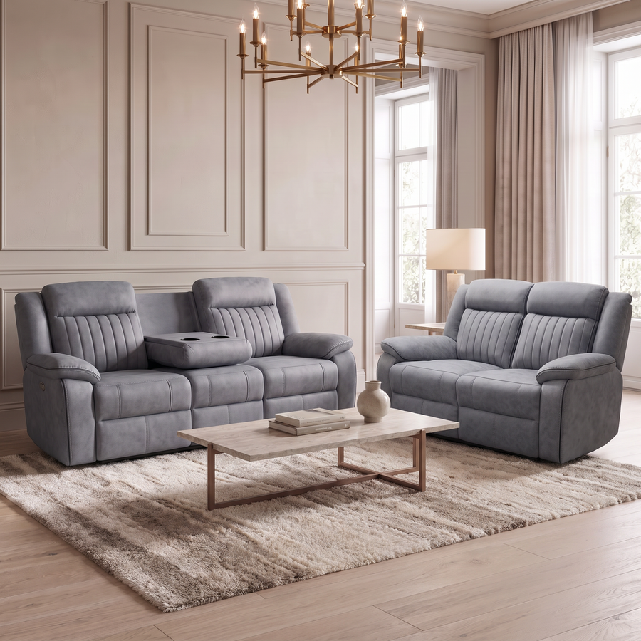Modena 3+2 Electric Recliner Sofa Set