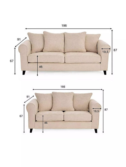 Belluno 3 + 2 Seater Sofa Set
