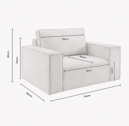 Brooklyn Modular Loveseat