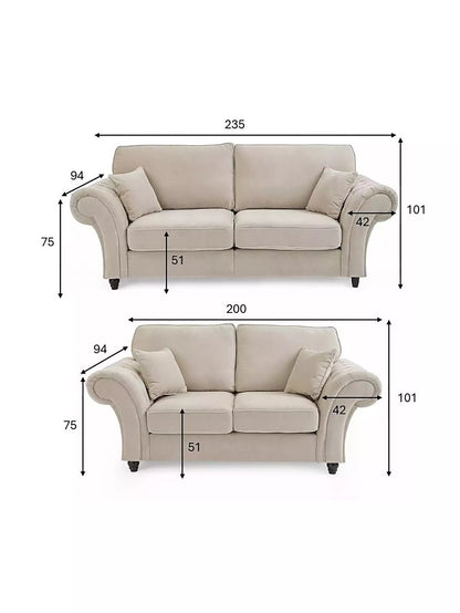 Rivello 3 + 2 Seater Sofa Set