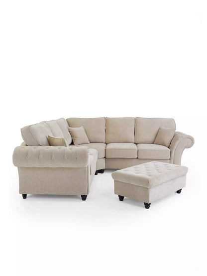 Rivello Corner Sofa with Footstool