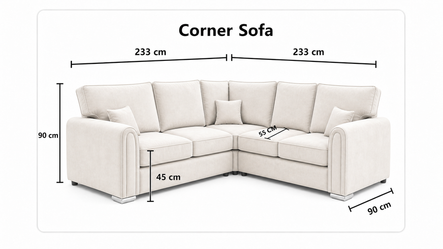 Chiswick  Corner  Scatterback dimensions
