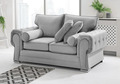 Verona Plush 3+2 Fullback + Extra Cushions + Diamonds