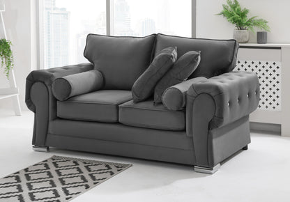 Verona Plush 3+2 Fullback + Extra Cushions + Diamonds