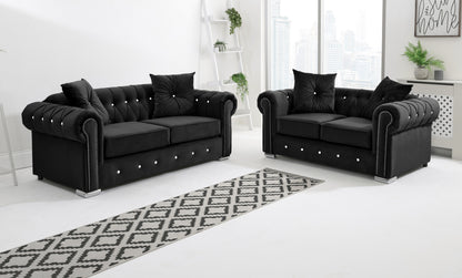 Olympia  3+2 Chesterfield + Diamonds