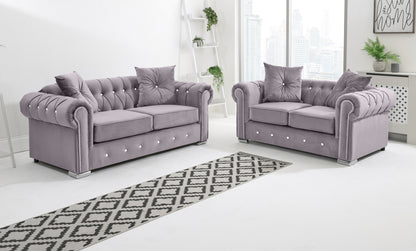 Olympia  3+2 Chesterfield + Diamonds