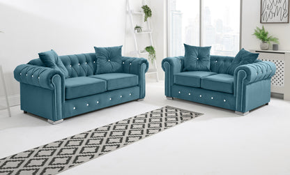 Olympia  3+2 Chesterfield + Diamonds