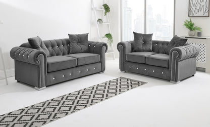 Olympia  3+2 Chesterfield + Diamonds