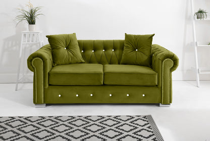 Olympia  3+2 Chesterfield + Diamonds