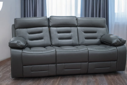 Omanto - 3 Seater - Leather Recliner