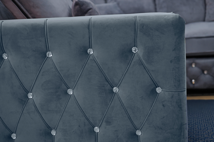 Milano Corner Scatterback + Diamonds Fibre Filled