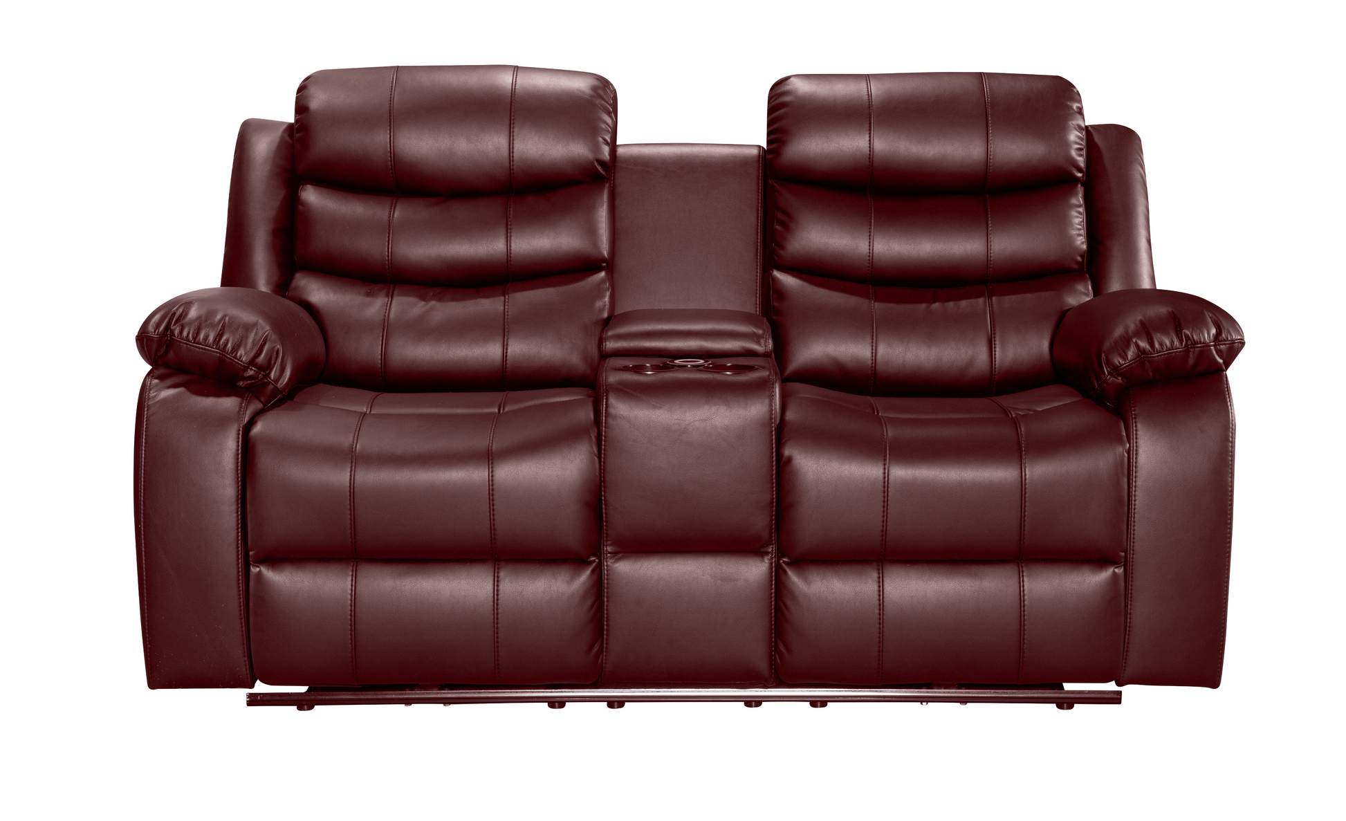 Roman Recliner - Dark Brown 2 Seater