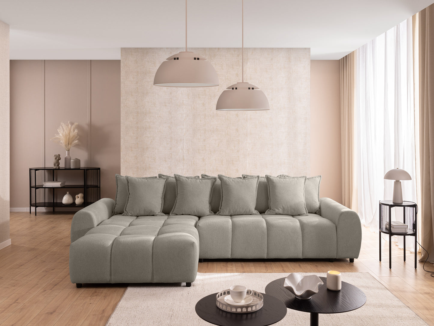 Albane Corner L - Shape Sofa