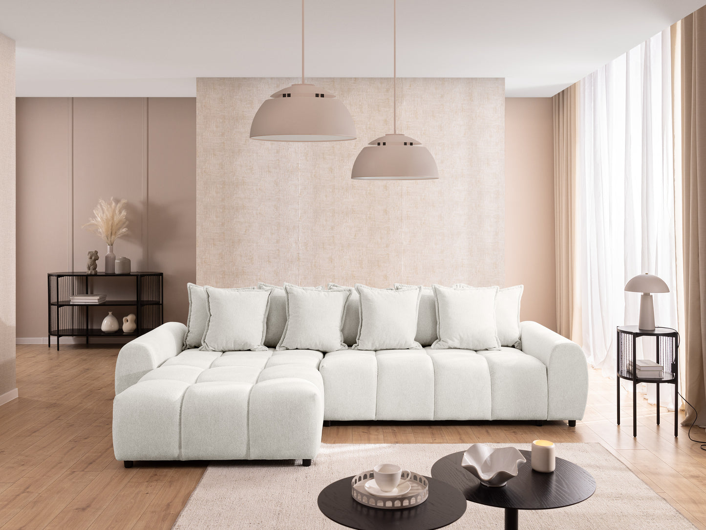 Albane Corner L - Shape Sofa