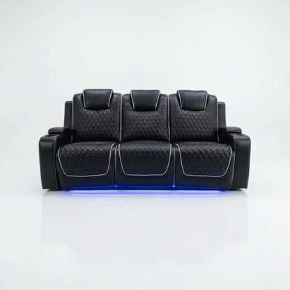 Infinity 3 + 2 Seater Electric Leather Recliner
