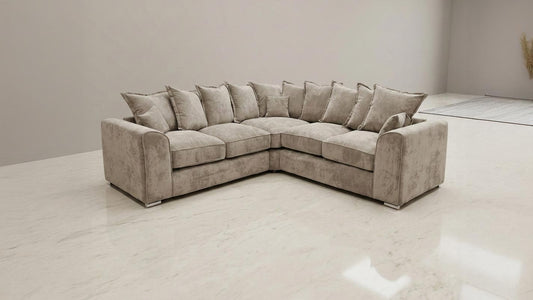 Ivory Haven Scatterback Corner Sofa