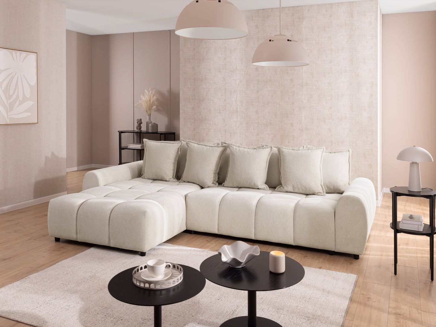Albane Corner L - Shape Sofa