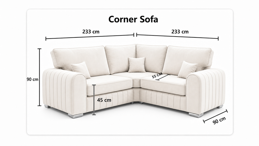 Lilly Corner Scatterback - 2c2 dimensions