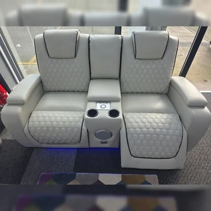Infinity 3 + 2 Seater Electric Leather Recliner