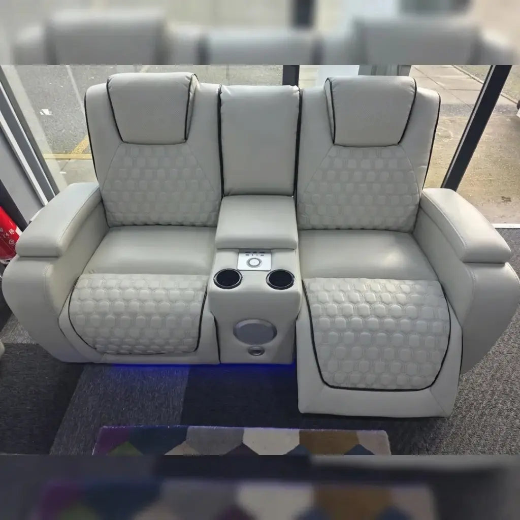 Infinity 3 + 2 Seater Electric Leather Recliner