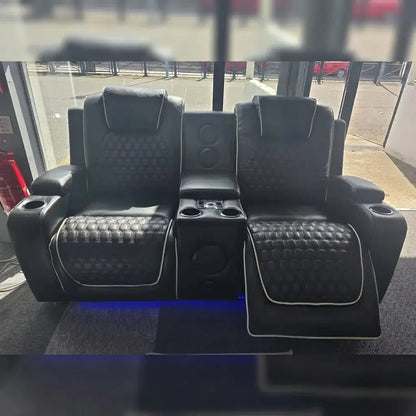 Infinity 3 + 2 Seater Electric Leather Recliner