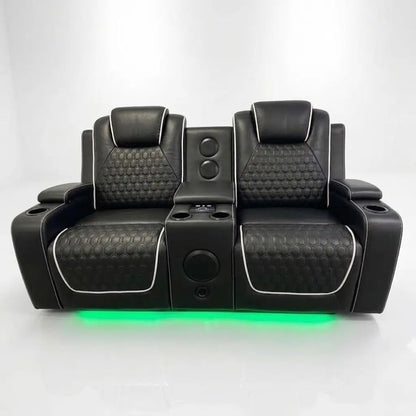 Infinity 3 + 2 Seater Electric Leather Recliner