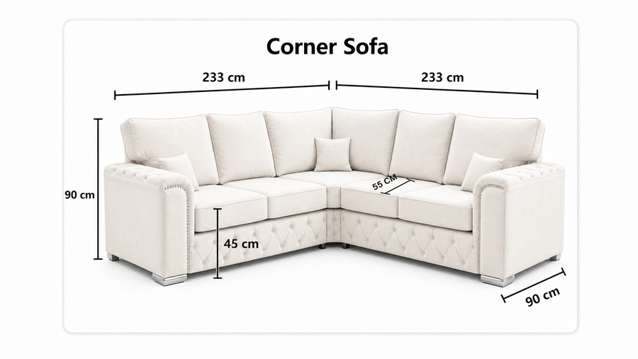 Malibu Corner Scatterback - 2c2 dimensions