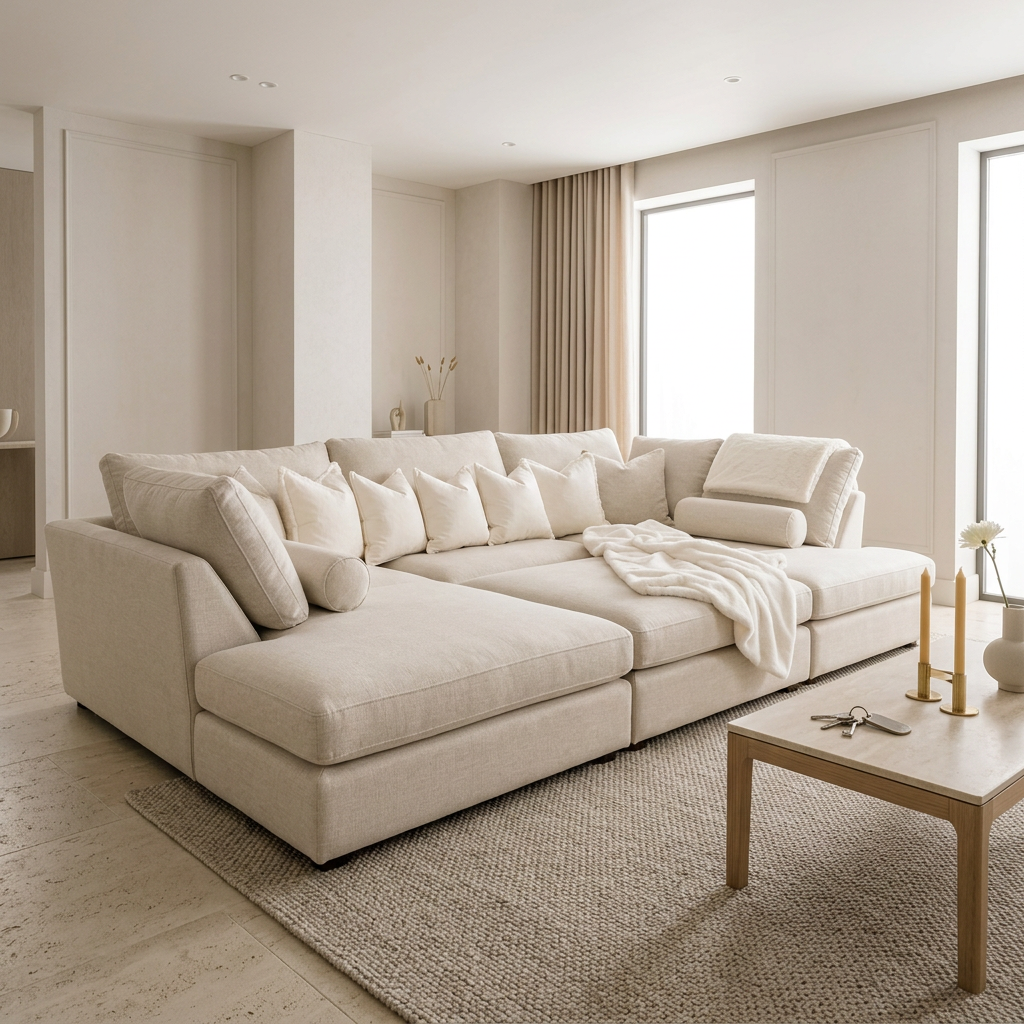 Serenova Cinema Sofa with Footstool