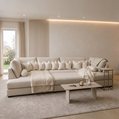 Serenova Cinema Sofa with Footstool