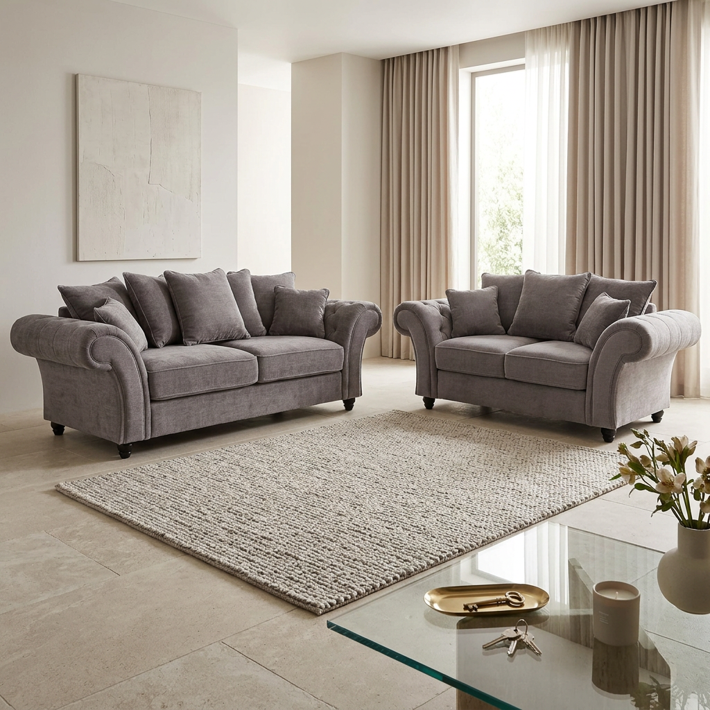 Rivello 3 + 2 Seater Scatterback Sofa Set