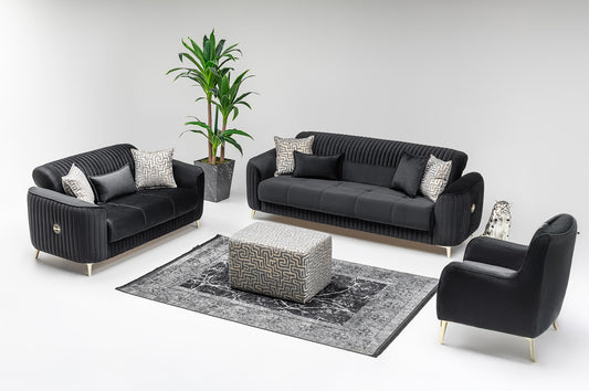 Malaga Sofa Set – Premium 3-Seater & 2-Seater
