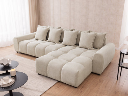 Albane Corner Facing Right L - Shape Sofa