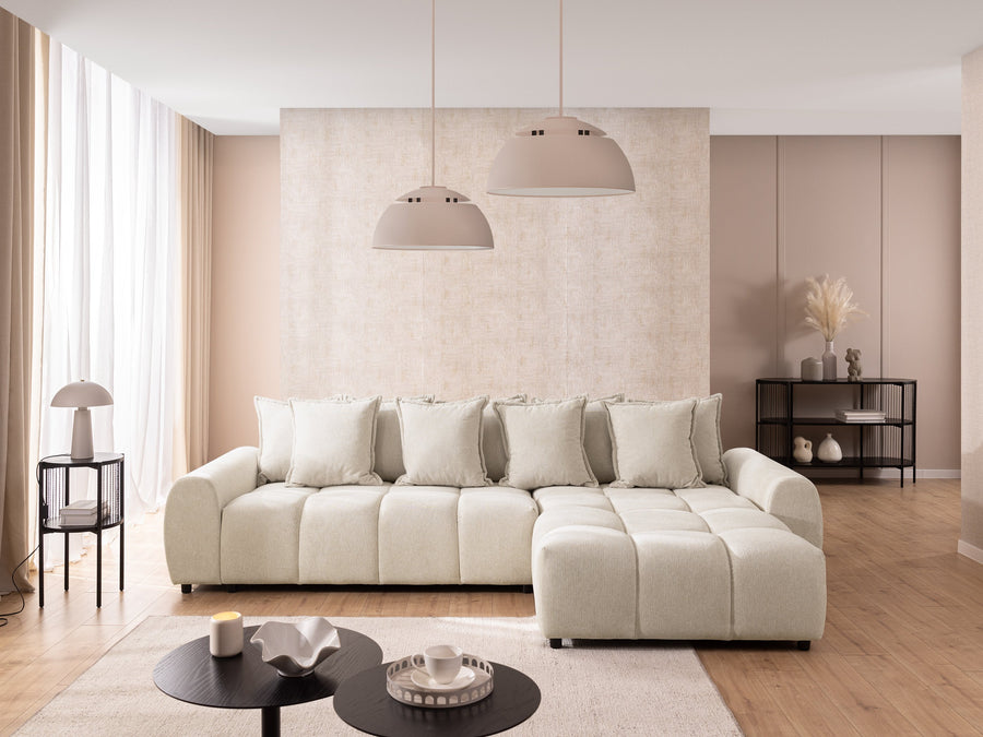 Albane Corner Facing Right L - Shape Sofa