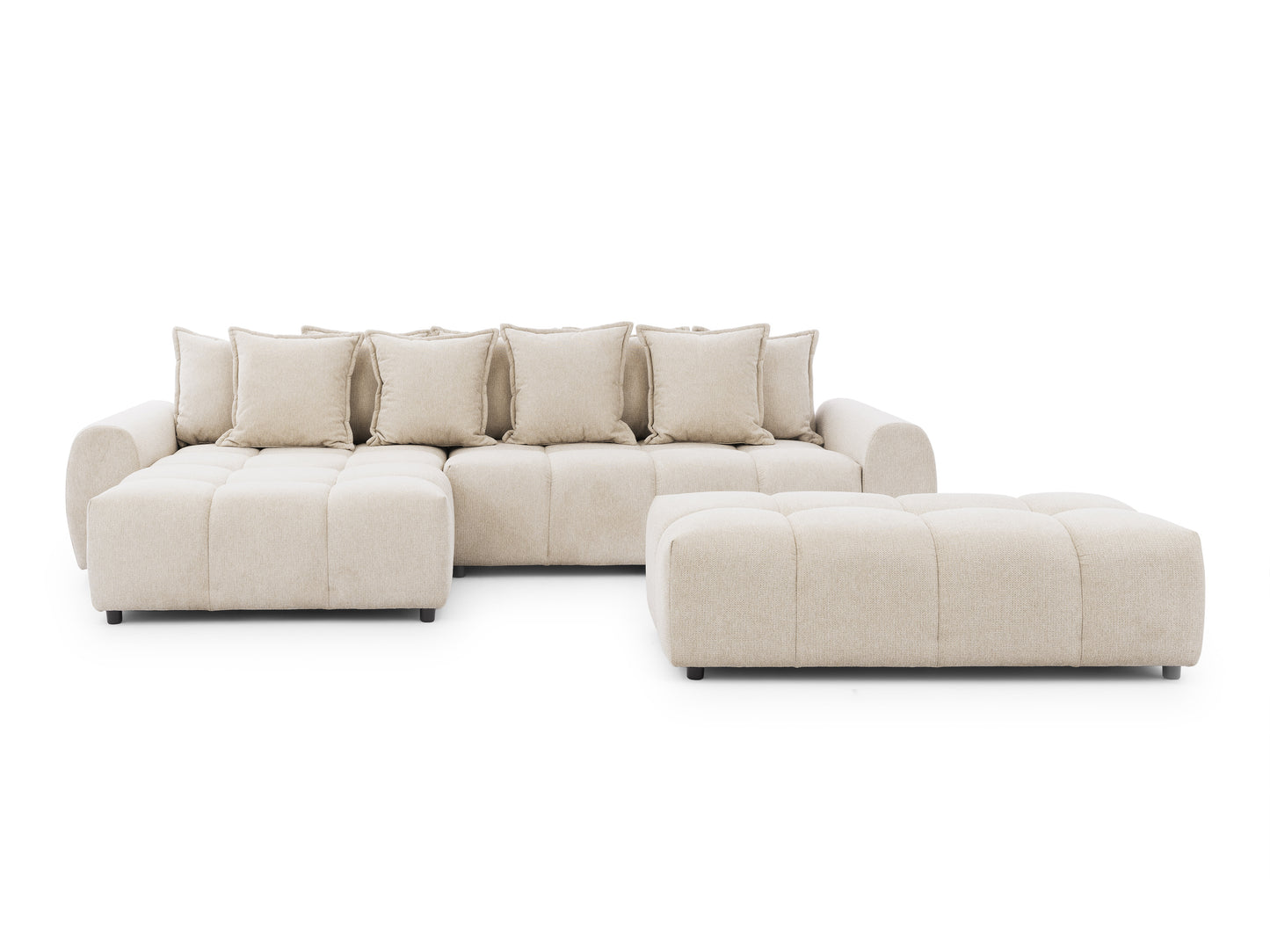 Albane Corner Facing Left L - Shape Sofa