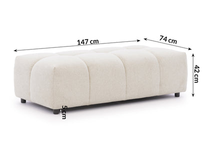 Albane Corner Facing Left L - Shape Sofa