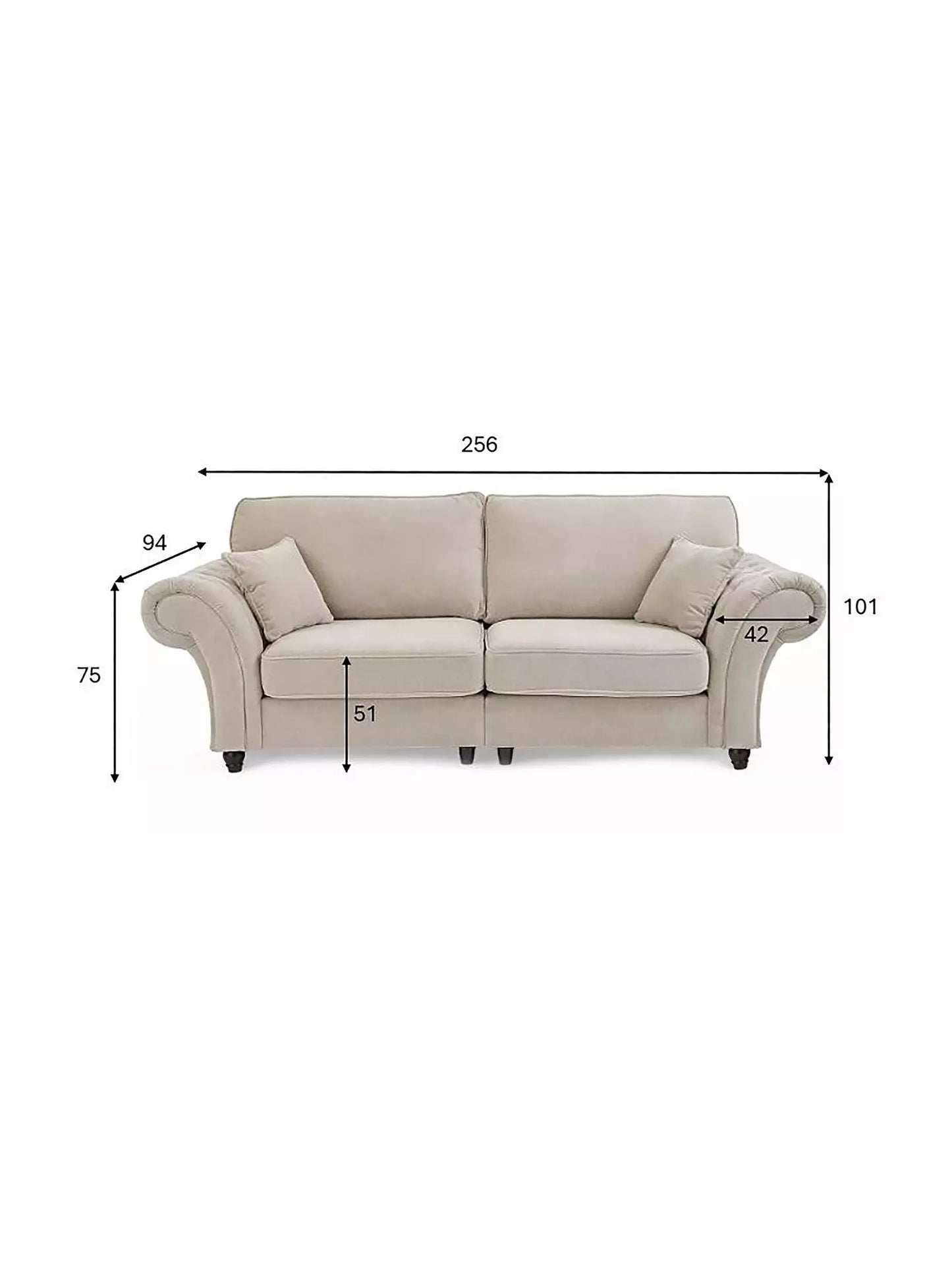 Rivello 4 Seater Sofa