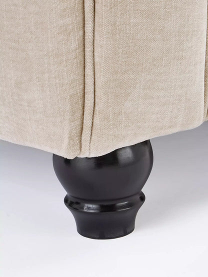 Rivello Luxury Accent Armchair with Scroll Arms