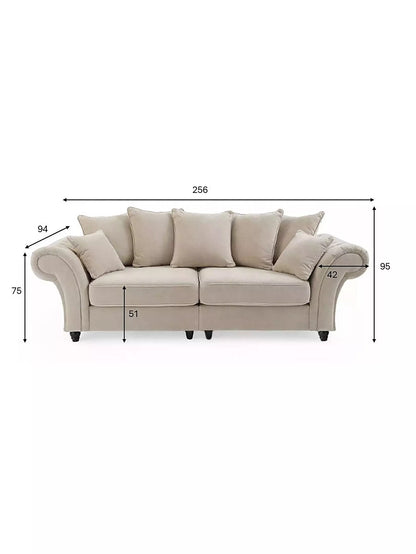 Rivello 4 Seater Scatterback Sofa