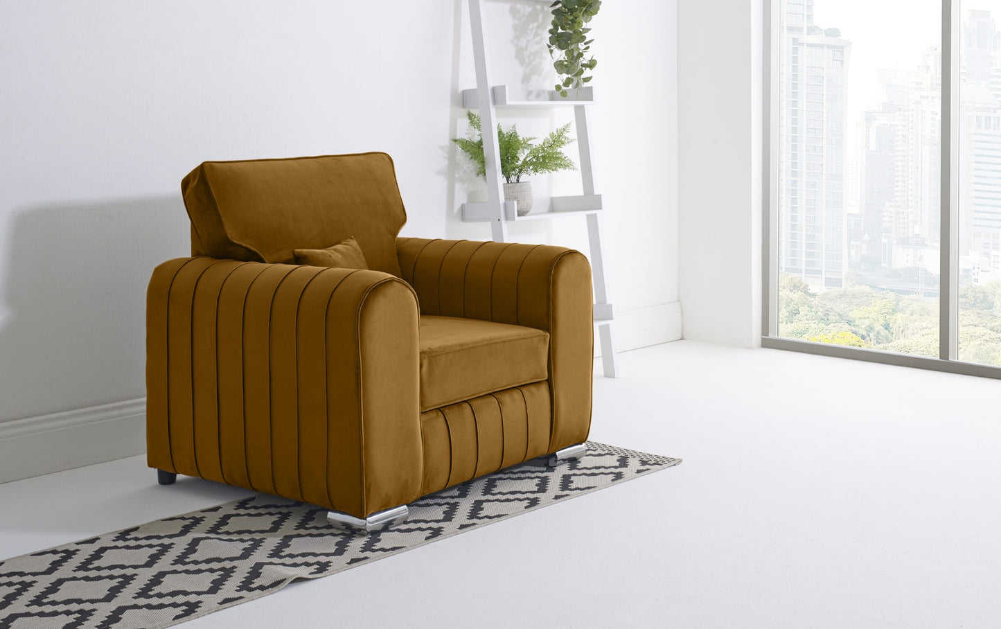 SOFA WORLD 2956311376-BURNT ORANGE