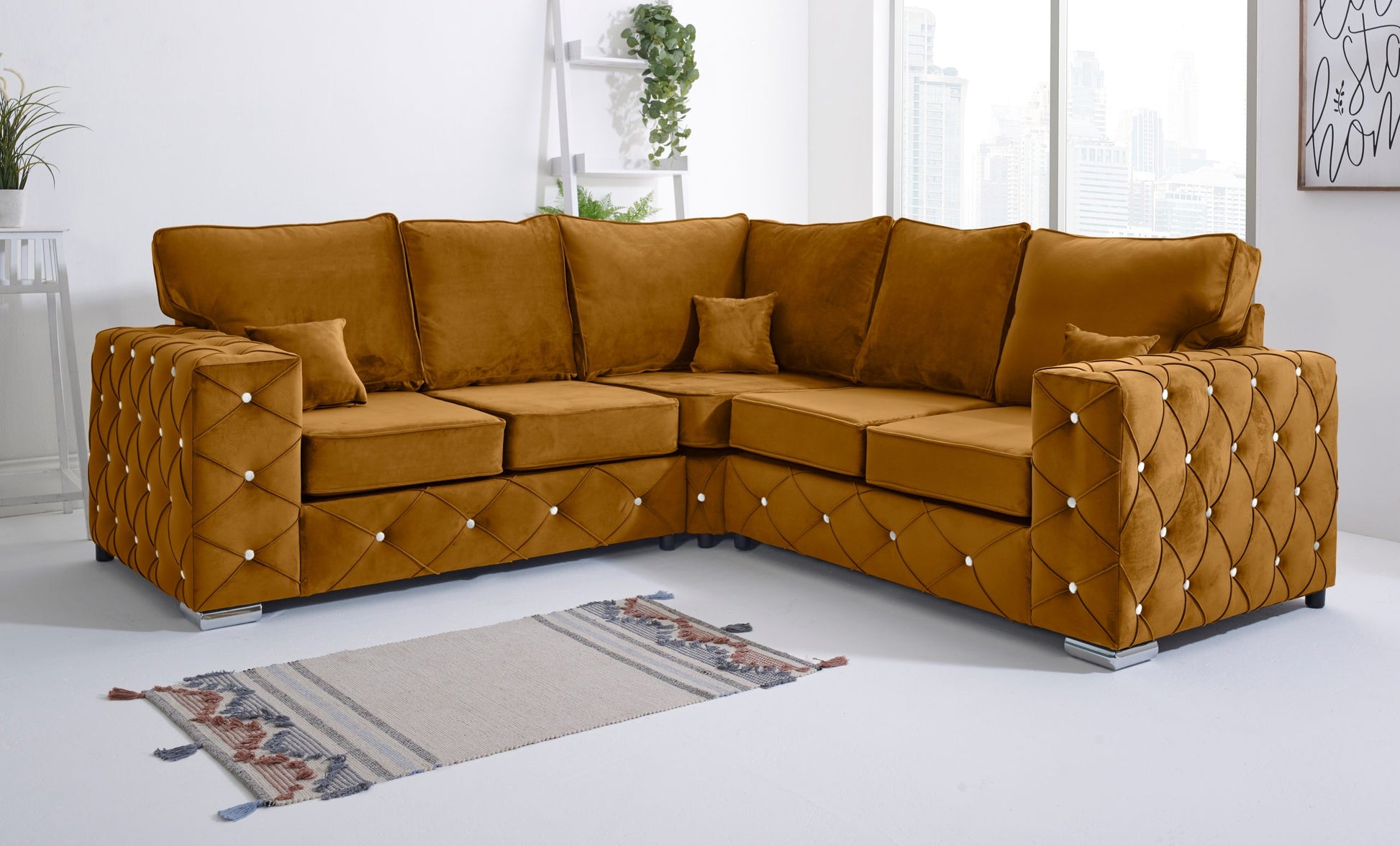 SOFA WORLD 2956311384-BURNT ORANGE