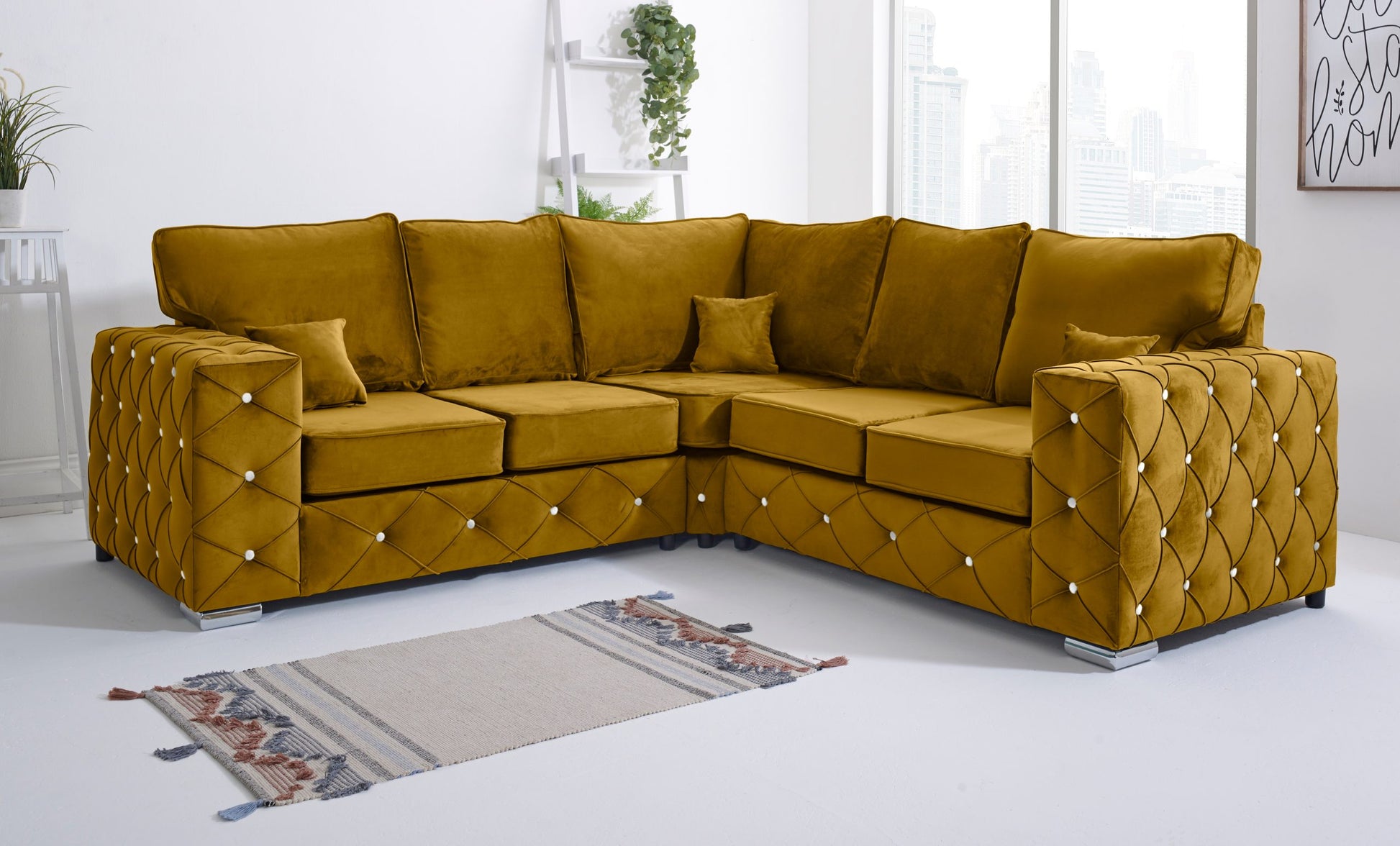 SOFA WORLD 2956311384-MUSTARD