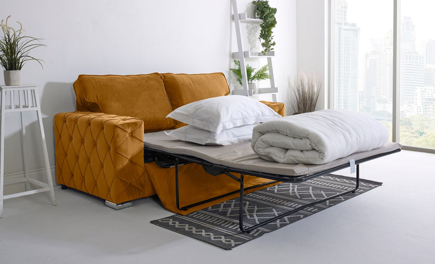 SOFA WORLD 2956311399-BURNT ORANGE