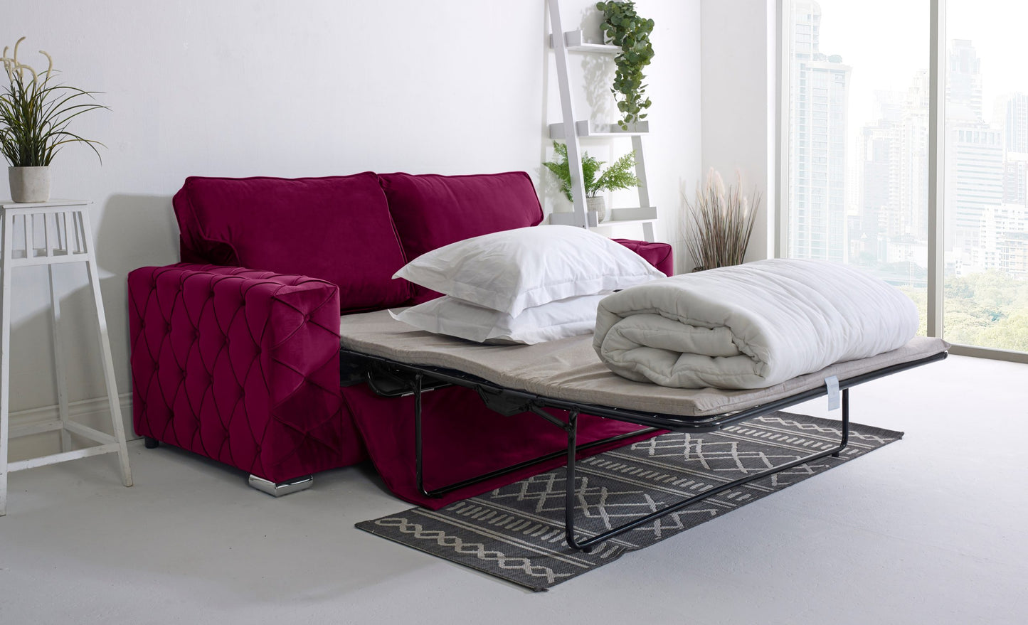 SOFA WORLD 2956311399-CLARET