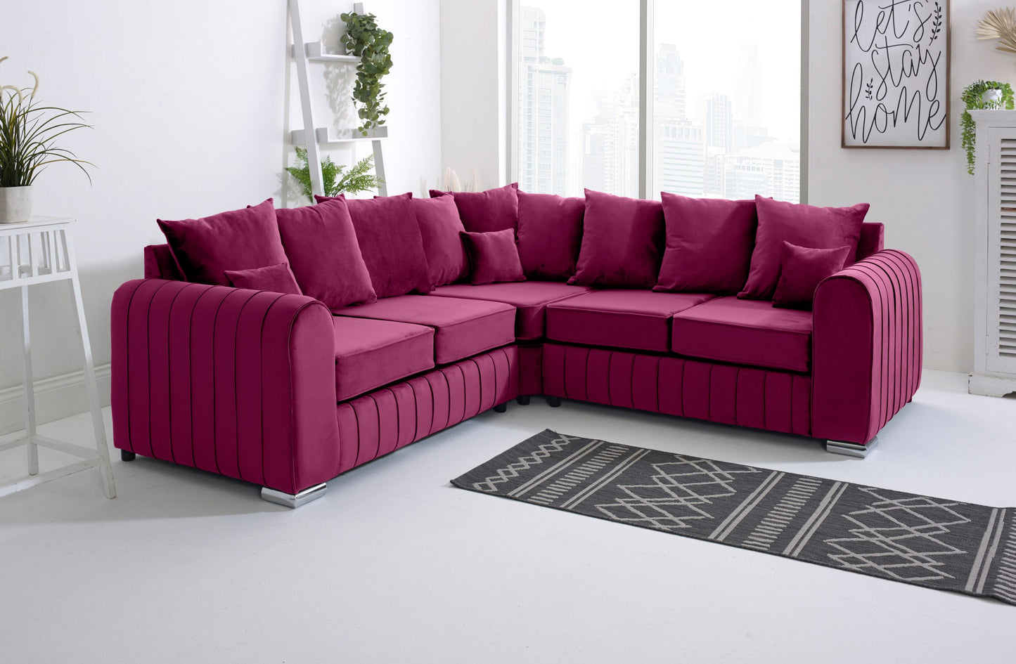 SOFA WORLD 2956311405-CERISE